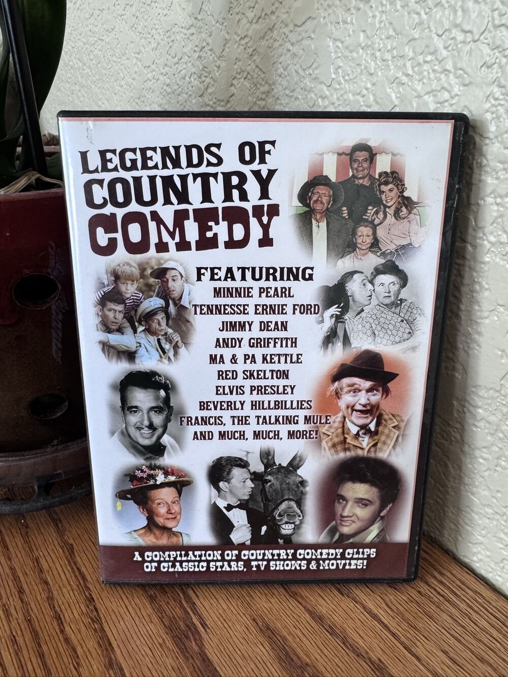 Legend Films Legends of Country Comedy DVD Tennessee Ernie Ford Minnie Pearl